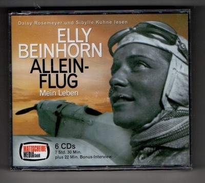 Elly Beinhorn ''Alleinflug - Mein Leben'' Hörbuch mit 6 CD (NEU und noch in Folie)