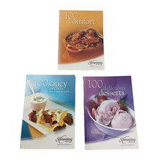 Slimming World Recipe Books x 3 Bundle Sauces Desserts Comfort Foods