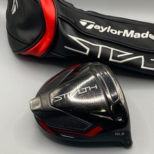 TaylorMade Stealth Driver Head 10,5° con copricapo buone condizioni Giappone