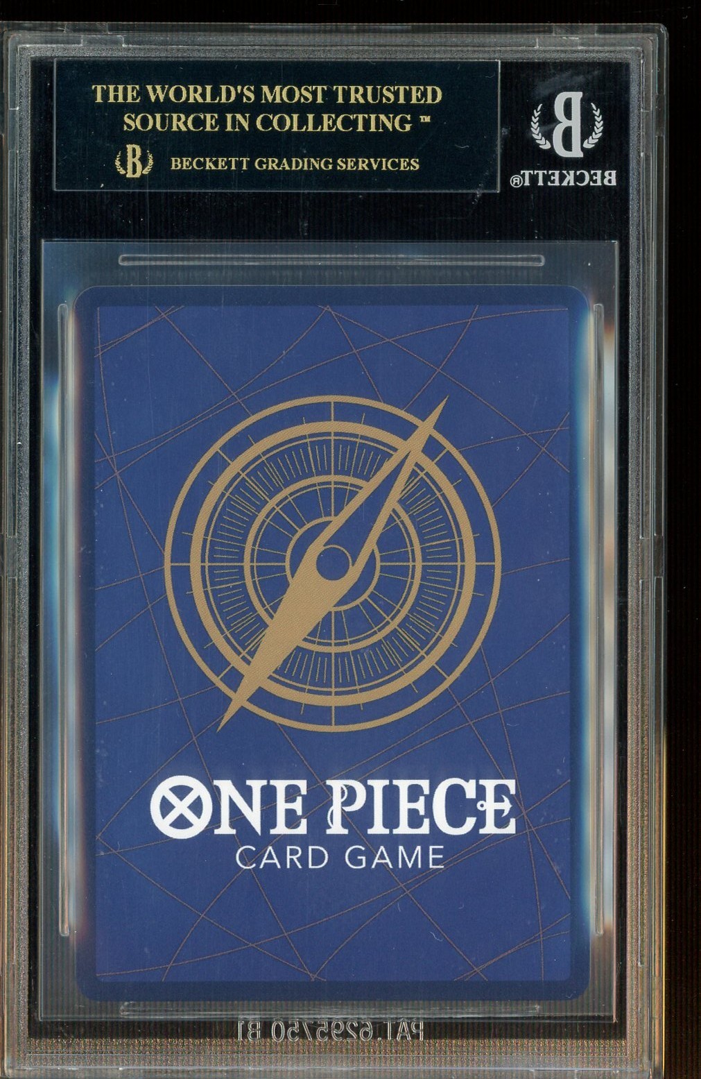 2022-24 One Piece Promo JP 070 Dracule Mihawk Flagship Battle BGS 10 BLACK LABEL view 2