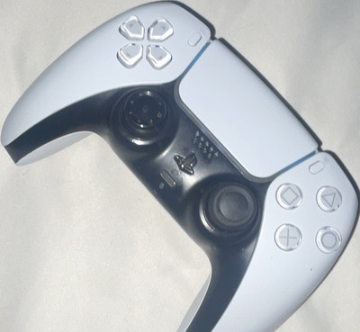 Sony DualSense Wireless Controller for PS5 White/Black w/ Mic & Speaker