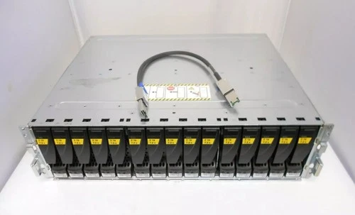 EMC Expansion Array JBOD Disk array Shelf & CADDIES 15x 3.5" SAS Dell HP No HDD