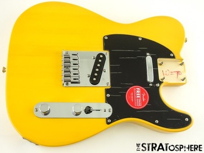 Fender Squier Sonic Tele LOADED BODY Telecaster Guitar Parts Butterscotch Blonde