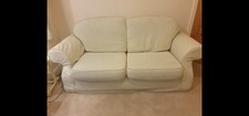 3 Seater Sofa . Comfortable And Soft Fabric .  Has a" Plumbs "removable Cover .