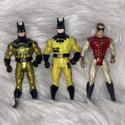 Vintage 1990 & 1994 Kenner Toys Batman Returns Action Figure Bundle