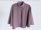 NWT Pure Alpaca Peru Cassia Cape 70% Baby Alpaca Wool Taupe 1 Size Made in Peru — photo 1