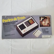 Vtg Universal PERIM-A-TRON Home Alarm System PT-1000 Basic Receiver/Transmitter