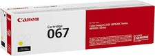 Canon 067 Yellow Ink Toner Cartridge