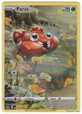 Pokemon Paras GG32 Crown Zenith Galarian Gallery Rare NM