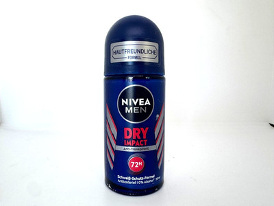 Nivea Men antiperspirant DRY IMPACT  roll-on 1 x 50ml- FREE SHIPPING
