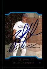 Signed Baseball Card Auto Zach Jackson 2004 Bowman Draft #BDP109 Blue Jays
