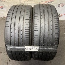 2x 215 45 R17 87W YOKOHAMA ,   Tread 5.2/5.1mm (G6536) One Puncture Repair