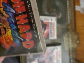 Sega Saturn lot,Die Hard Arcade,Fighters Megamix,and Battle Arena Toshiden Ultra