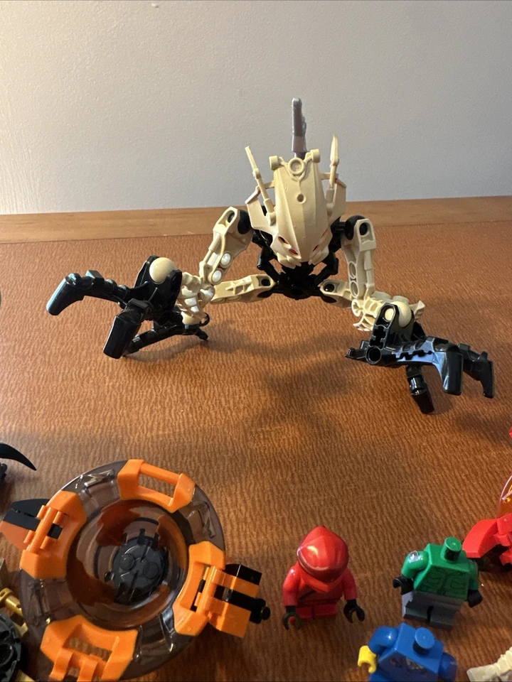 Lego Conjunto Mixto Lote Minifiguras Ninja Dinosaurio Bionicle Suelto Incompleto Foto 3 de 4