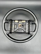 1990-1993 Ford Mustang Gt Lx 5.0 Steering Wheel Black Leather Horn Cruise Oem