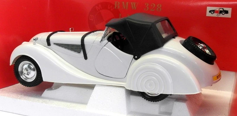 BMW 328 blanco convertible/techo Polistil escala 1/16 01686 Foto 2 de 3