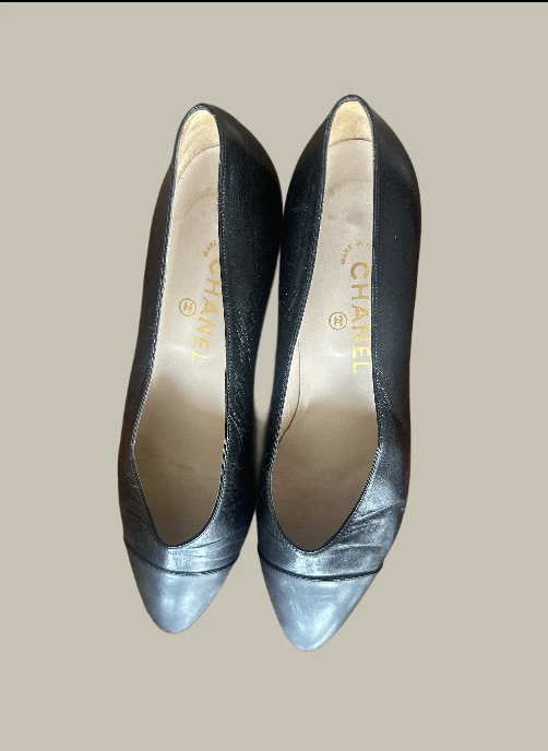 CHANEL Pump Low (1-1.9 in) Heel Height Heels for Women for sale | eBay