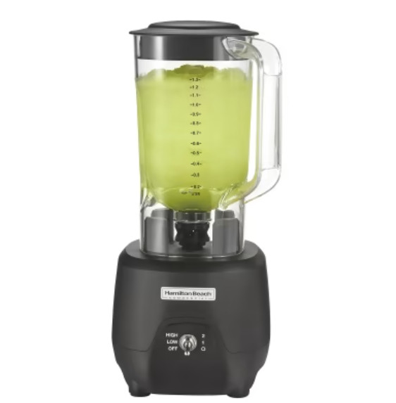 Hamilton Beach HBB908R 1HP Commercial Blender 44oz Poly Jar 