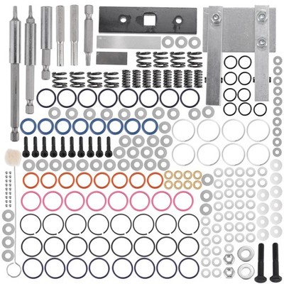 7.3L Injector Rebuild Kit with Vice Clamp, Special Tools, Springs & O-Ring Se...
