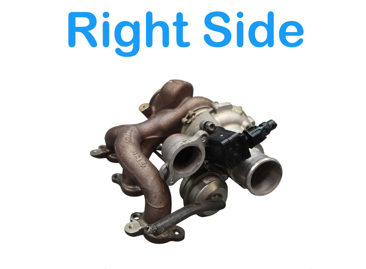 14-24 Maserati Quattroporte Ghibli M157 Right Side Turbocharger Manifold Oem