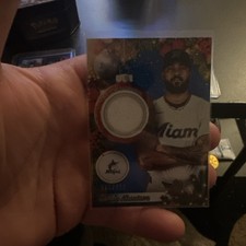 2025 Topps Holiday - Relics Sandy Alcantara #PR-SA (MEM)