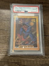 1994 Marvel Masterpieces Spider-man Holofoil-Bronze PSA 10 GEM MT
