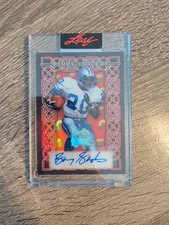 2026 Leaf Metal St. Patrick’s Day Barry Sanders 2/2 Auto Card Lions