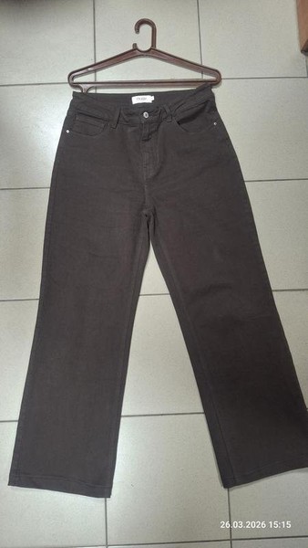 Women Oraije Jeans Brown 98.5% Cotton XL