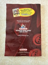 Paper Mario Nintendo N64 Game Cartridge with Manual and Plastic Case. Tested