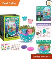 Enchanted Axolotl Terrarium Kit for Kids - STEM Fun  Educational Craft