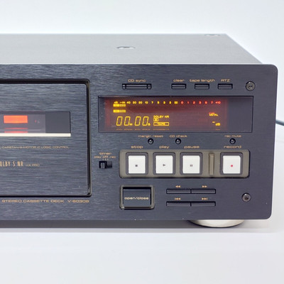 TEAC V-6030S 3 head single cassette deck Junk From Japan