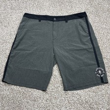 Affliction Swim Trunks Men's 40 Gray Board Live Fast Waist Measures 42