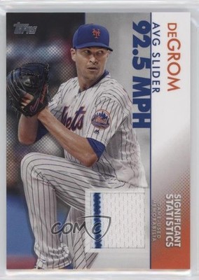 2020 Topps Significant Statistics Relics 74/99 Jacob deGrom #SSR-JD 0p5z