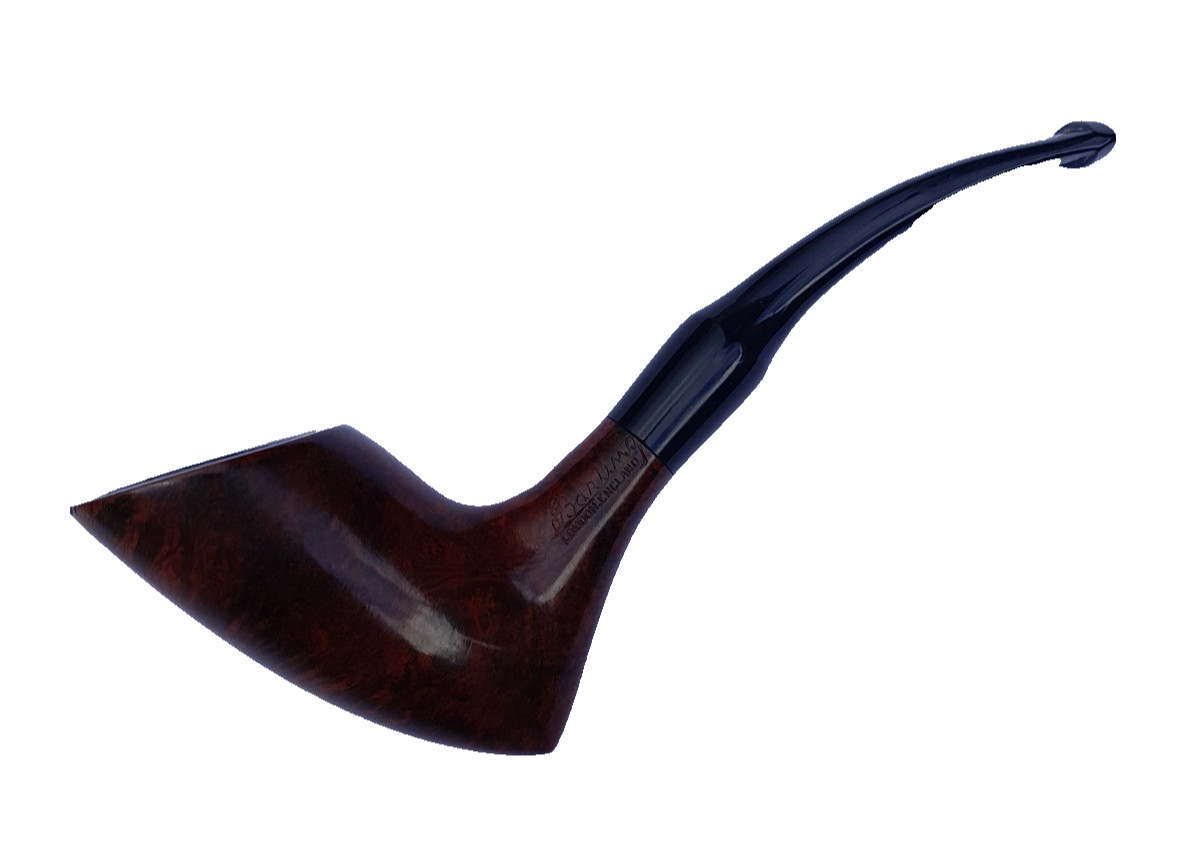 BARLING BRIAR PIPE  -RARE UNUSUAL MODEL - L@@K