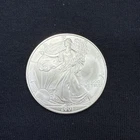 2001 Silver American Eagle Walking Liberty Dollar uncirculated