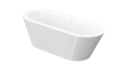 BetteStarlet Oval Silhouette, 175x80cm, freistehende Badewanne, 2680CFXXK,