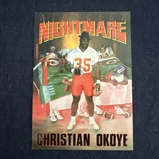 1992 Skybox Primetime - Christian Okoye #197