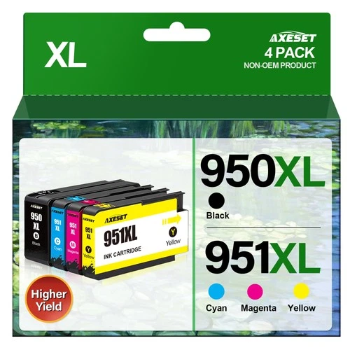 Compatible 950XL 951XL Ink Cartridges Combo Pack Replacement for HP OfficeJet...