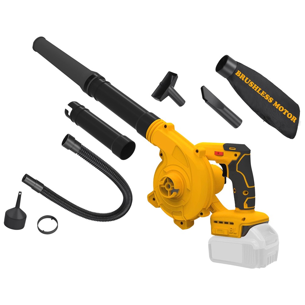 Cordless Garden Leaf Blower Vacuum 2-in-1 Sucker for DeWalt 18V 20V Battery Tool