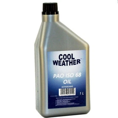 1 L D'HUILE POUR CLIMATISATION PAO 68 Huile universelle pour compresseur de - Photo 1/4