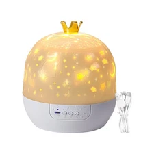 Star Projector for Kids Soothing Lamp with Music 360 Degree Rotating