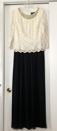 Alex Evenings Formal Dress - Mother of the Bride - Women's Size 12