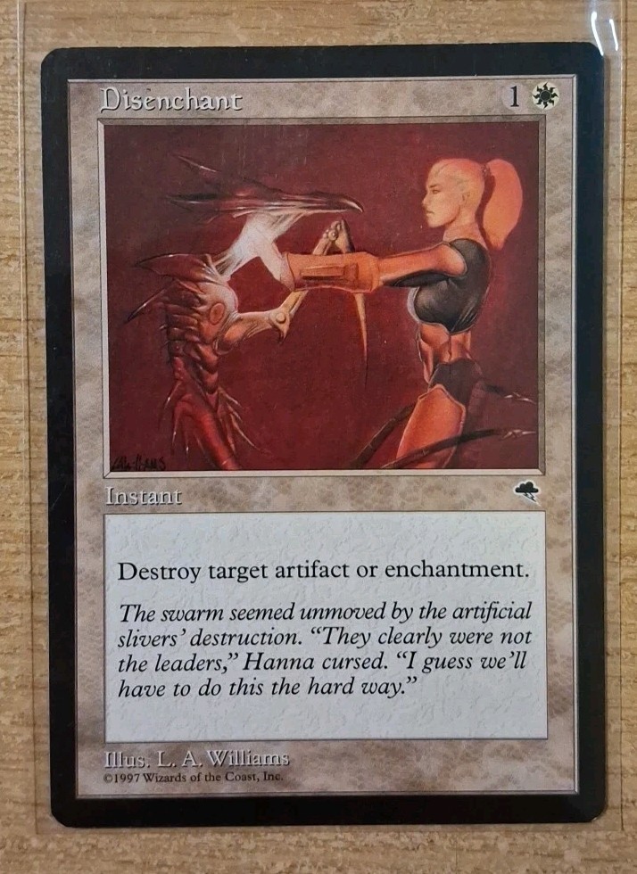 1997 MAGIC THE GATHERING TEMPEST DISENCHANT TD25