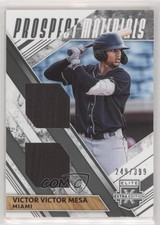 2019 Elite Extra Edition Dual Prospect Materials Black Victor Victor Mesa 0q1p