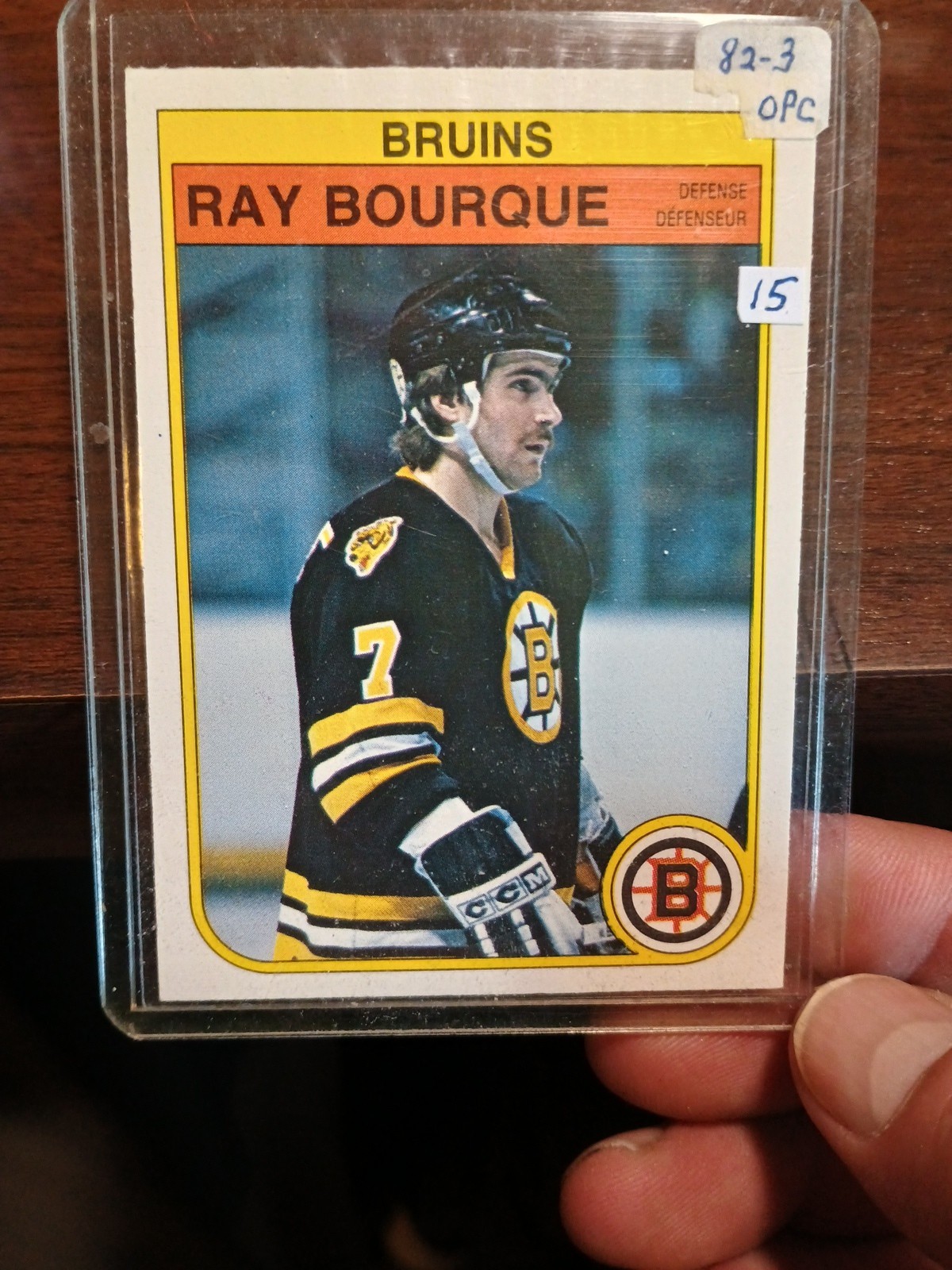 1982-83 OPC Ray Bourque O Pee Chee