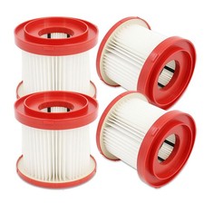 4x Vacuum Filter 49-90-1900 For Milwaukee,Compatible With Milwaukee Cordless M18