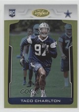 2017 Certified Rookies Mirror Gold /25 Taco Charlton #167 z7h