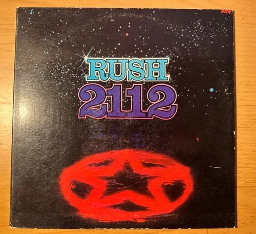 Rush '2112' LP - Mercury Records - SRM-1-1079 - (1976)