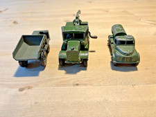 Diecast Military Vehicles -Dump Truck -water, tanker, and recovery  truck