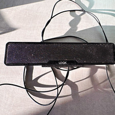 Logik LSP20SB21 2.0 USB Powered Wired PC Soundbar Speaker, Black